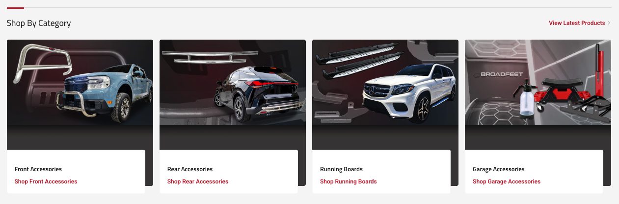 Shop by product category